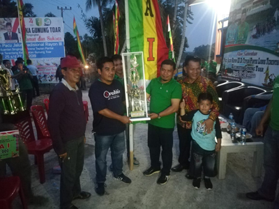 Pertama Kali, Sang Ratu Helmina Merajai Gelanggang Tepian Pantai Lubuk Terentang Gunung Toar